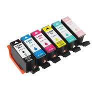 ZenithRide Ink Cartridge Compatible With KAM EP-882AW EP-882AB EP-882AR EP-883AW EP-883AB EP-883AR Printer(1SET)