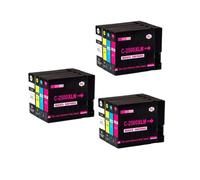ZenithRide Ink Cartridge PGI-2500 PGI-2500XL 2500XL With MAXIFY IB4050 IB4150 MB5050 Printer(3BK-3C-3M-3Y)