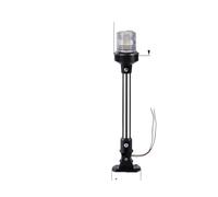 ZenithRide LED Fold Down Anchor Light Sailing Lamp For Marine Boat Yacht 12V 24V(12 inch)