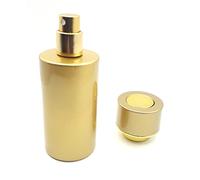 Zénitude Glassworks 50ml Empty Glass Perfume Bottle Matt Effect Le Luxe Gold