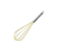 Zenker 43554 "Candy Egg Whisk, Creme/Silver, 11.81"