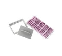 Zenker 44827 Plastic Letter Cookie Cutter, Multi-Colour