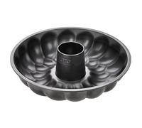 Zenker 6529 Crown Bread Mould, Braided Cake Mould, Brioche Mould, Stainless Steel, Shiny Black, 32 x 32 x 9 cm