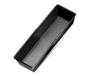 Zenker Adjustable Bread Baking Tin, Stainless Steel, Black/Metallic, 28-40 cm