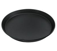 Zenker Baking Tray Round Diameter 30 cm Pure Pizza and Pie Tray (Colour: Black), Quantity: 1 Piece