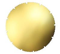 Zenker Cake Board with Portion Marker (6 Piece), Gold