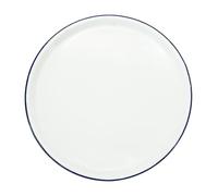 Zenker Enamel Pizza Pan, Vintage Design, Crisper Tray for Fresh Baked Dough