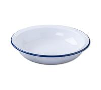 Zenker Enamel Round Pie Dish, Vintage Design, Suitable for Oven and Stove