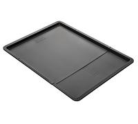 Zenker Extendable Cookie Tray, Universal Baking Sheet, Rectangular Oven Tray, with Non-Stick Coating, Adjustable Size 37cm to 52cm, Metallic Black