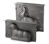 Zenker Hare Easter baking tins set of 2 non-stick coating Iamb 230 °C made in Germany.