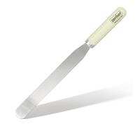 Zenker Long Stainless Steel Spring Spatula, Plastic Handle, Cream, 36.7x3cm