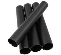 Zenker "Patisserie" Baking Foam Roller, Plastic, Black, 2.5 x 13cm, Set of 4