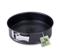 Zenker Perfect Black Springform Cake Tin with Flat Base Diameter 24 cm - High-Quality Baking Tin Made of Sheet Steel, Non-Stick Coating, Heat Resistance: +230 °C, Made in Germany