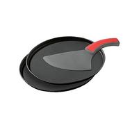 Zenker Pizza Plate set Special Countries set of 3 Ø29 cm in black, Carbon, 29 x 29 x 1.5 cm