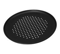 Zenker "Special Countries Pizza Tray, Stainless Steel, Black, 32 cm Diameter