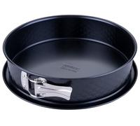 Zenker Springform Cake Tin with Flat Base Diameter 26 cm - Baking Mould with Heart Embossing, PFAS-Free, Ideal for Valentine's and Mother's Day, Made in Germany