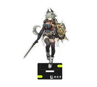 Zenless Zone Zero Merch Figure Acrylic Stand 6 inch Character Combined Type Double-Layer Desktop Decoration Game Fans (Caesar)