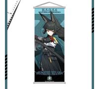 Zenless Zone Zero Poster for Game lovers Hanging Wall HD Printing Artistic Scroll Canvas Character Posters for Living Room Bedroom Indoor Décor (Hoshimi Miyabi)