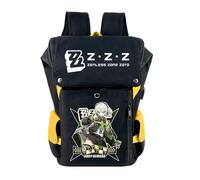 Zenless Zone Zero Shoulder Bag Anime Computer Bag Student Kids Basic Casual Schoolbag USB Charging Shoulder Bag Leisure Bag Business Bag