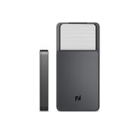 ZENLET The 3 Plus - Slim Minimalist Wallet For Men, Front Pocket Wallet, RFID Protected, Space Grey