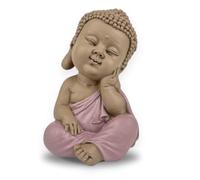 Zen'Light Statue Buddha in Reflection - Baby Buddha Iconic - Peaceful and Cheerful Mood - Zen Decoration - Unique Gift Idea for Any Occasion - Height 12.5 cm
