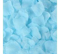 Zenlir 1000pcs Artificial Rose Petals Silk Flower Decors For Wedding Aisle Birthday Party Supply Floral Arrangement Artificial Silk Rose