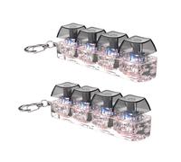 Zenlir 4Key Tester with RGB LED for Stress Relief and Fun Decoration Mechanical Keyboards Tester