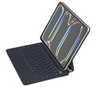 ZENLU iPad Pro 11 M4 2024 Case with Magic-Style Keyboard, Multi-Touch Trackpad, Floating Cantilever Stand, Smart Backlit Keyboard Case for 11" iPad Pro 5th Gen (Black)
