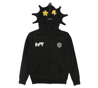 ZENMANCHEN Full Zip Hoodies for Men Over Face Y2k Hoodie Men Oversized Y2k Jacket Gothic Graphic Hoodies Vintage Sweatshirt, 51-black, S