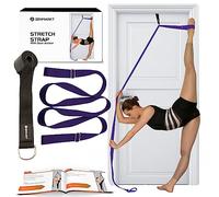 Zenmarkt Door Leg Stretcher - Improve Balance & Flexibility with Door Flexibility Trainer, Purple Foam Stretching Strap for Dance, Ballet, Yoga & Gymnastics Exercises