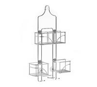 Zenna Home, Chrome Expandable Over-The-Shower Caddy