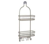 Zenna Home Hanging Over-the-Shower Caddy, Satin Nickel