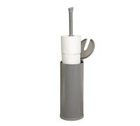Zenna Home Smart Accessories NeverRust Easy Access 3-Roll Toilet Paper Holder, Brushed Nickel