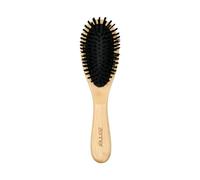 Zenner Bamboo/Nylon Oval Brush - Hair Brush with Soft Synthetic Bristles and Bamboo Handle - For Fine to Medium Thick Hair - Shine and Comfort for Daily Brushing