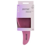 Zenner Tangle-Free Maxi Hair Brush Pink - Large Detangling Brush with Flexible Pins & Ergonomic Handle - For Wet or Dry Hair - Also Suitable for Extensions & All Hair Types