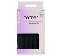 Zenner Tangle-Free Mini Hair Brush Black - Compact Detangling Brush for Wet & Dry Hair - With Flexible Bristles - Ideal for Travel - Suitable for All Hair Types & Extensions