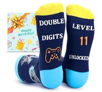 ZENO 11th Birthday Gifts for Boys - Astronaut Socks for 11-Year-Olds - Fun Present - Tween Boys