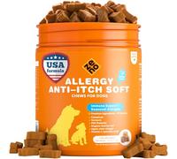 ZENO Dog Allergy Chews 150Pcs - Dog Supplements for Itchy Skin and Paw Licking - Allergy Relief - US Formula with Dog Probiotics, Natural Ingredients & Vitamins - Chicken