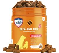 ZENO Flea & Tick Chews for Dogs - 150 Count Soft Chews - Tasty Supplement for Dogs Natural Functional Treats for Daily Flea & Tick Defense - Beef Flavored