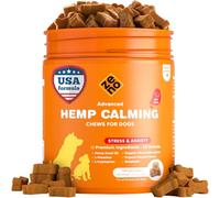 ZENO Hemp Calming Chews For Dogs Anxiety 150 pcs - Dog Anxiety Relief - Calming Chews - For stress, travel, check-up, barking or grooming - Beef