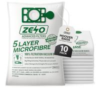 ZENO Hoover Bags for Henry Hoover 10 Pack | HEPA-Flo Numatic Bags | 5 Layer Construction | High Filtration & Superior Cleaning Performance | Replacement for NVM-1CH / 907075