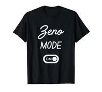 Zeno Mode On Name Value Graphic T-Shirt, Men, Black, XL