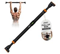 ZENO Pull Up Bar | Pull Up Bar Doorway 72-102CM | Door Pull Up Bars for Push Ups, Chin Ups, Press Ups, Stretching | Heavy Duty & Adjustable | Easy To