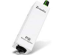 Zenolix P2 Portable in Ear Monitor Amplifier, Headphone Amp with XLR/TRS Inputs 3.5mm Output, Headphone Amplifier with Durable Belt Clip, Stereo/Mono Switch for Drummers, Guitar, Keyboardists, White