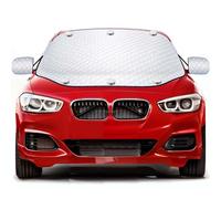 Zenoplige Car Windscreen Cover For Winter, Windscreen Cover Frost with 6 Built-in Magnets, Waterproof Dustproof Sun Ice Snow Car Screen Protector Magnetic with Two Mirror Covers(153 ×127cm)