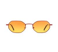ZENOTTIC Octagonal Sunglasses Men Women: Polarised UV400 Retro Metal Frame | Spring Hinges - All-Day Comfort - Hippie Vintage Style - Scratch-Resistant Lens - Fits Small Faces - Ideal for Driving Travel