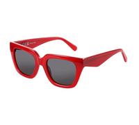 ZENOTTIC Polarised Sunglasses Women Trendy: Square Designer Sun Glasses - Retro Shades for vacation with UV400 Protection Red