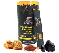 ZENOVA X Himalayan Shilajit Honey Plus with Ashwagandha, Saffron & Ginseng | Gold Grade Pure Shilajit Sticks with Honey | Everyday Energy & Wellness Support | 85+ Trace Minerals | 15 Sticks |30 Days