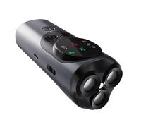 ZenQeek Ultrasonic Dog Trainer - Rechargeable Dog Bark Deterrent Devices with 3 Emitters, Anti Barking Device Use Up to 50ft Long Range | Safe for Dogs | Easy to use