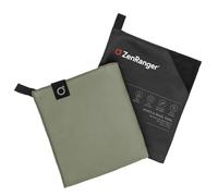 ZenRanger Microfibre Travel & Sports Towel (180 cm x 80 cm) - Highly Absorbent, Soft & Durable, Lightweight & Packable, Odour Resistant - for Camping, Hiking, Beach, Yoga, Swimming (Woodland Green)